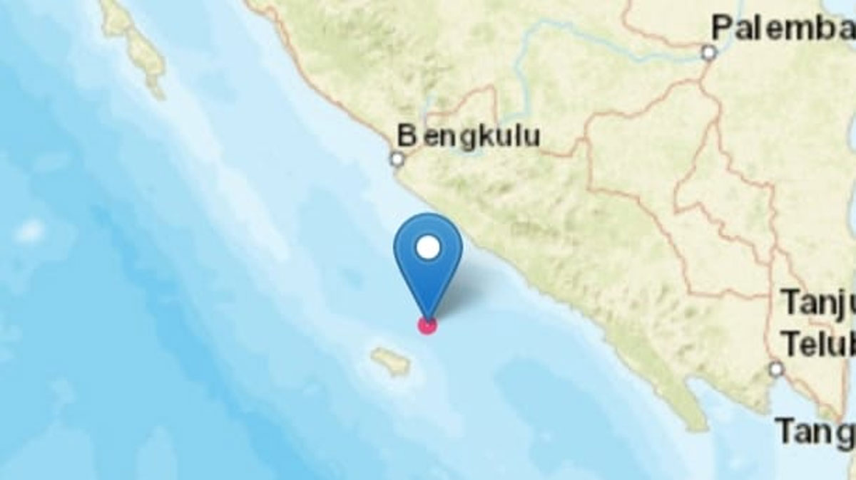 Gempa Dangkal M5.0 Getarkan Enggano di Bengkulu