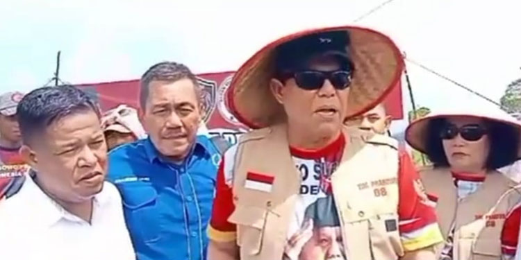 Relawan Prabowo Panen Raya di Binjai, Petani Harapkan Ini