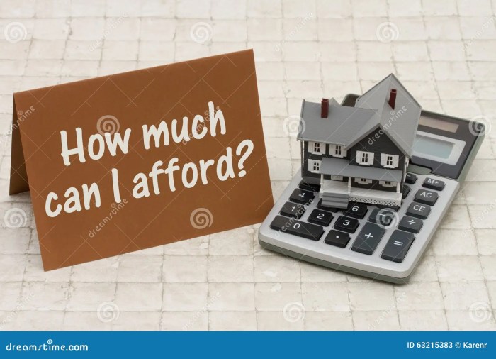 Affordability mortgage afford